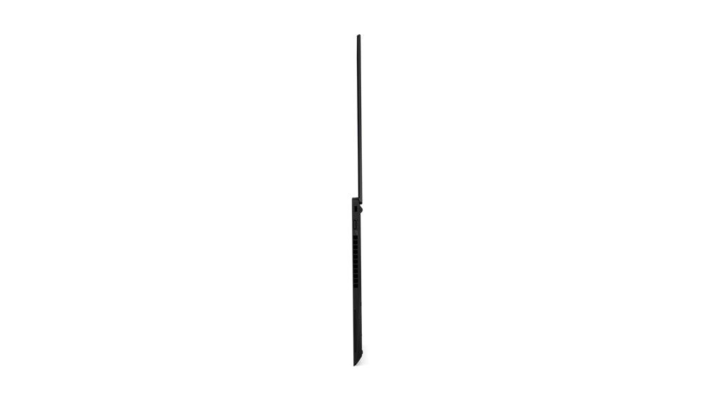 Vista ultra sottile del Lenovo ThinkPad T490s, profilo minimalista. Ideale per chi cerca un notebook leggero e potente. Vista ultra sottile del Lenovo ThinkPad T490s, profilo minimalista. Ideale per chi cerca un notebook leggero e potente.
